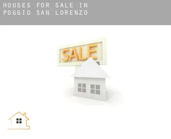 Houses for sale in  Poggio San Lorenzo