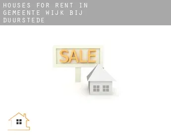 Houses for rent in  Gemeente Wijk bij Duurstede