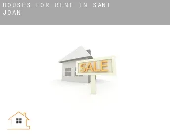 Houses for rent in  Sant Joan