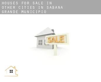 Houses for sale in  Other cities in Sabana Grande Municipio