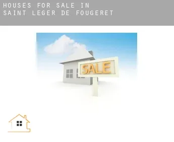 Houses for sale in  Saint-Léger-de-Fougeret