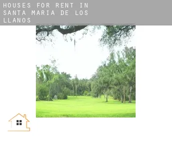 Houses for rent in  Santa María de los Llanos