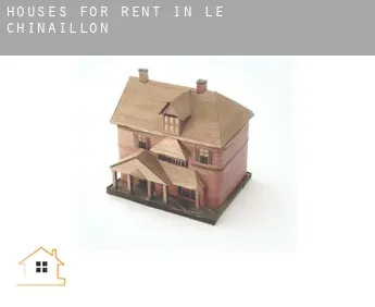 Houses for rent in  Le Chinaillon