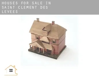 Houses for sale in  Saint-Clément-des-Levées