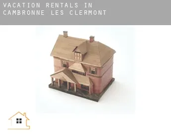 Vacation rentals in  Cambronne-lès-Clermont