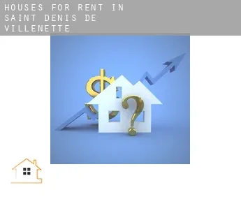 Houses for rent in  Saint-Denis-de-Villenette