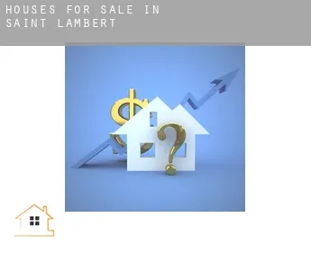 Houses for sale in  Saint-Lambert