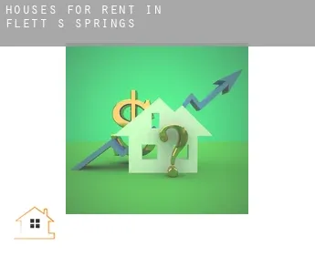 Houses for rent in  Flett's Springs
