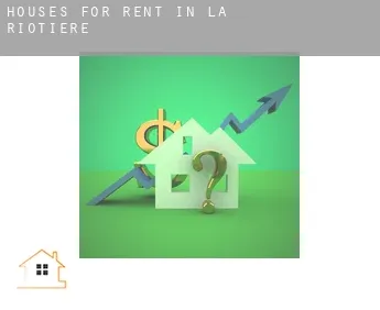 Houses for rent in  La Riotière