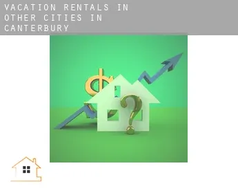 Vacation rentals in  Other cities in Canterbury