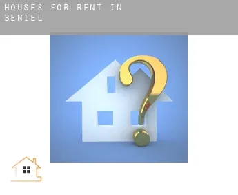 Houses for rent in  Beniel