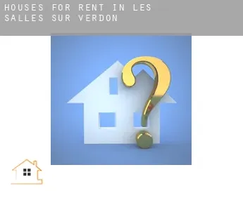 Houses for rent in  Les Salles-sur-Verdon