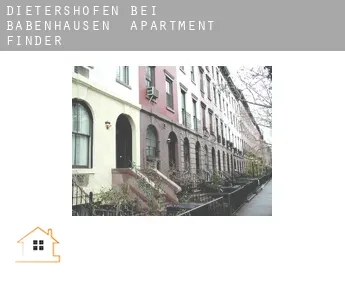 Dietershofen bei Babenhausen  apartment finder