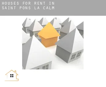 Houses for rent in  Saint-Pons-la-Calm