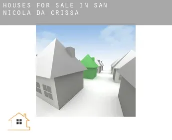 Houses for sale in  San Nicola da Crissa