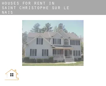 Houses for rent in  Saint-Christophe-sur-le-Nais