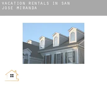 Vacation rentals in  San José de Miranda